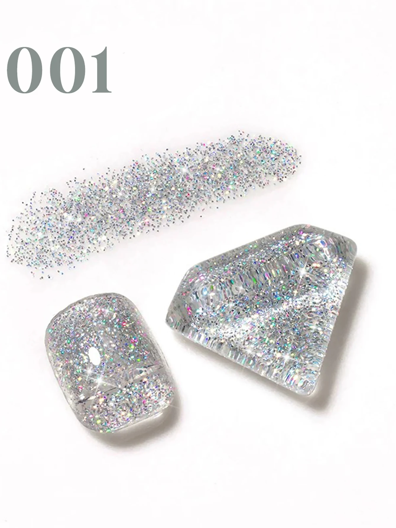 1 قطعة ZH جديد الماس بريق هلام مسمار البولندية المتفجرة لامعة العلاج هلام مسمار لوازم شعبية قزحي الألوان فلاش مسحوق مسمار الفن