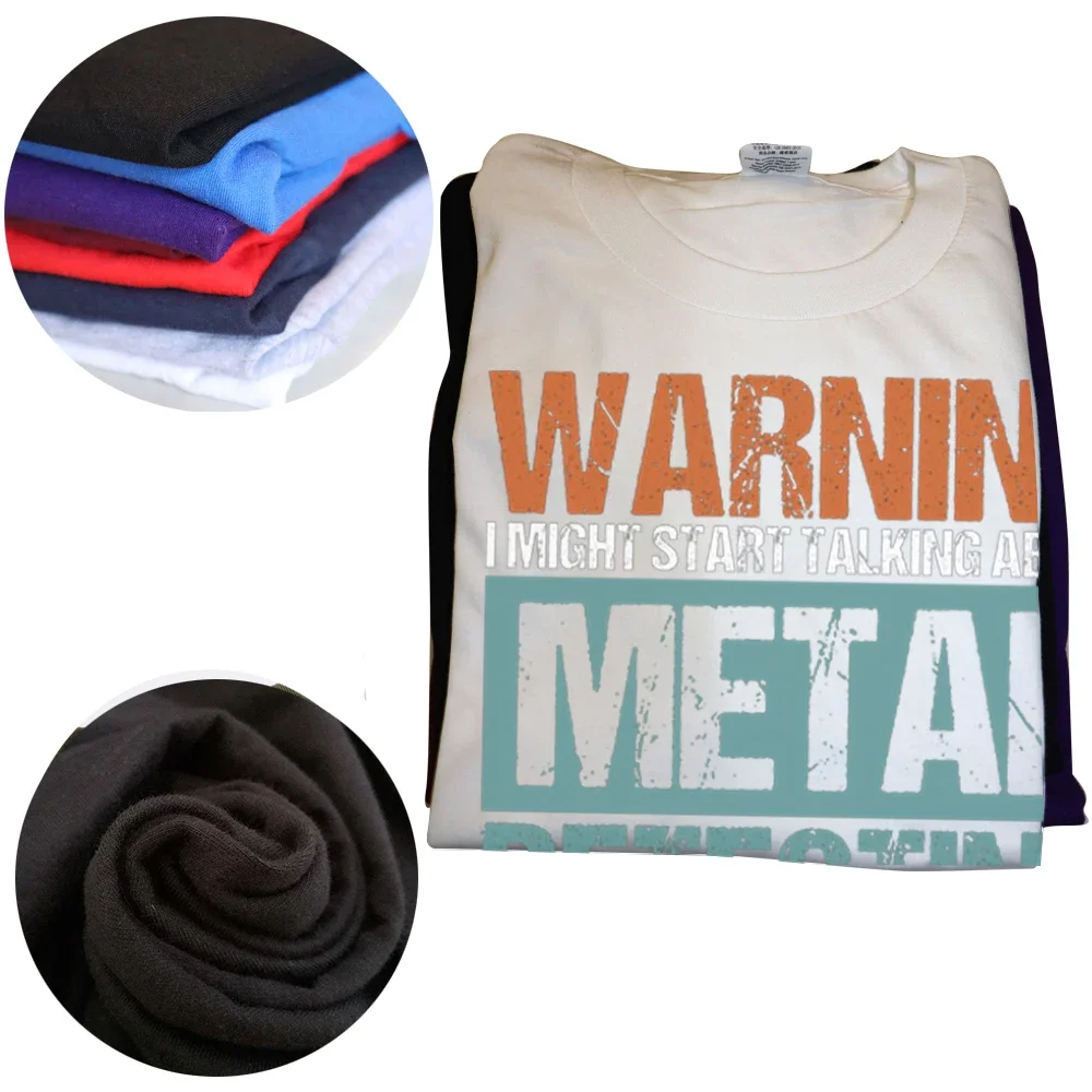 قميص رجالي قصير الأكمام للكشف عن المعادن ، ملابس صيفية من القطن الجرافيك ، تي شيرت صياد ، هدايا الملابس