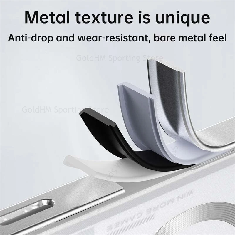 Heavy Duty Protection Alloy Armor Case For Google Pixel 9 Pro XL Wireless Charging Magnetic Translucent Cover Pixel 9Pro xl 8Pro