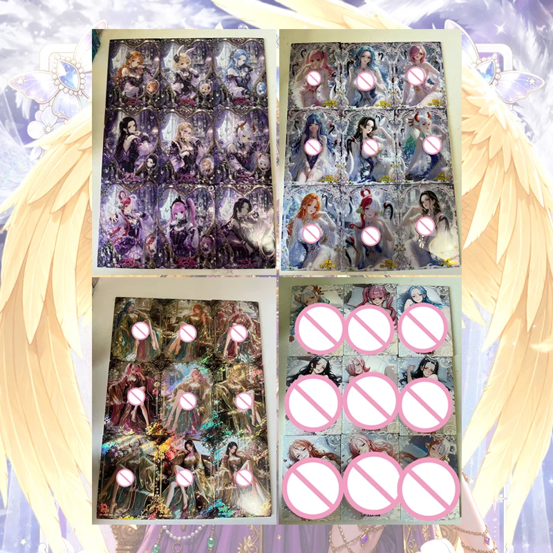 ZHULANG 2 Anime One Piece OIU DFC ZTR MNG AXS Cards Robin Nami Hancock Perona Shirahoshi Yamato Uta Vivi Collection Cards