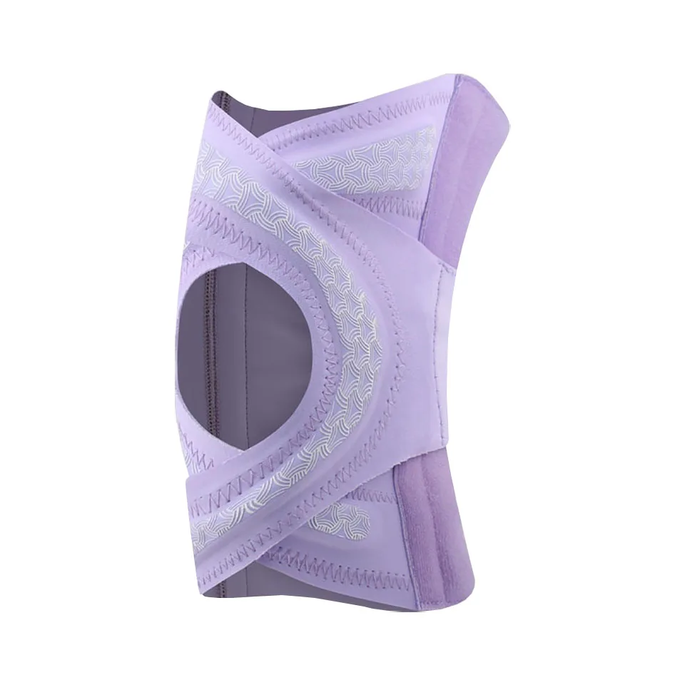 GTUBIKE 1 Stück dünne Kreuz-Sport-Kniebandage, Meniskus-Schutz, Kniestütze für Laufsport, rutschfeste Kompressions-Kniebandage