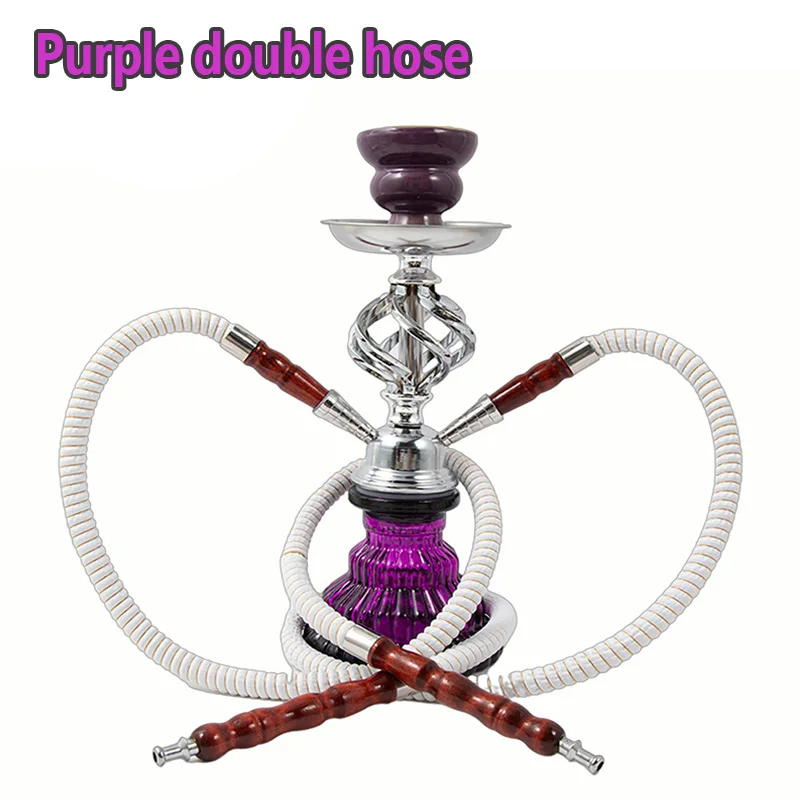 

Glass Shisha Hookah Nargile Sheesha Narguile Chicha Water Hookahs Set Accessories With Ceramic Bowl Tongs Hose Shisha Hookah