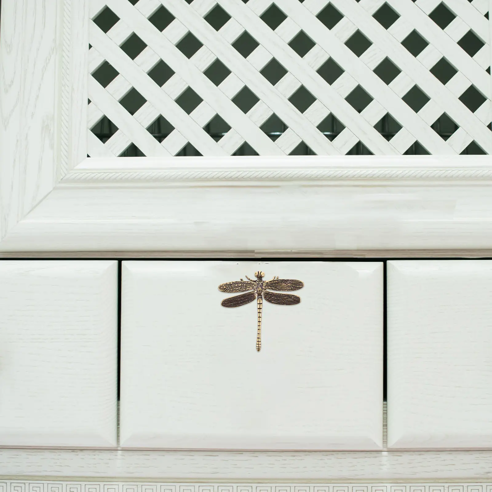 

Декоративные латунные ручки-бабочки для шкафов и комодов, украшения для ящиков в виде стрекозы