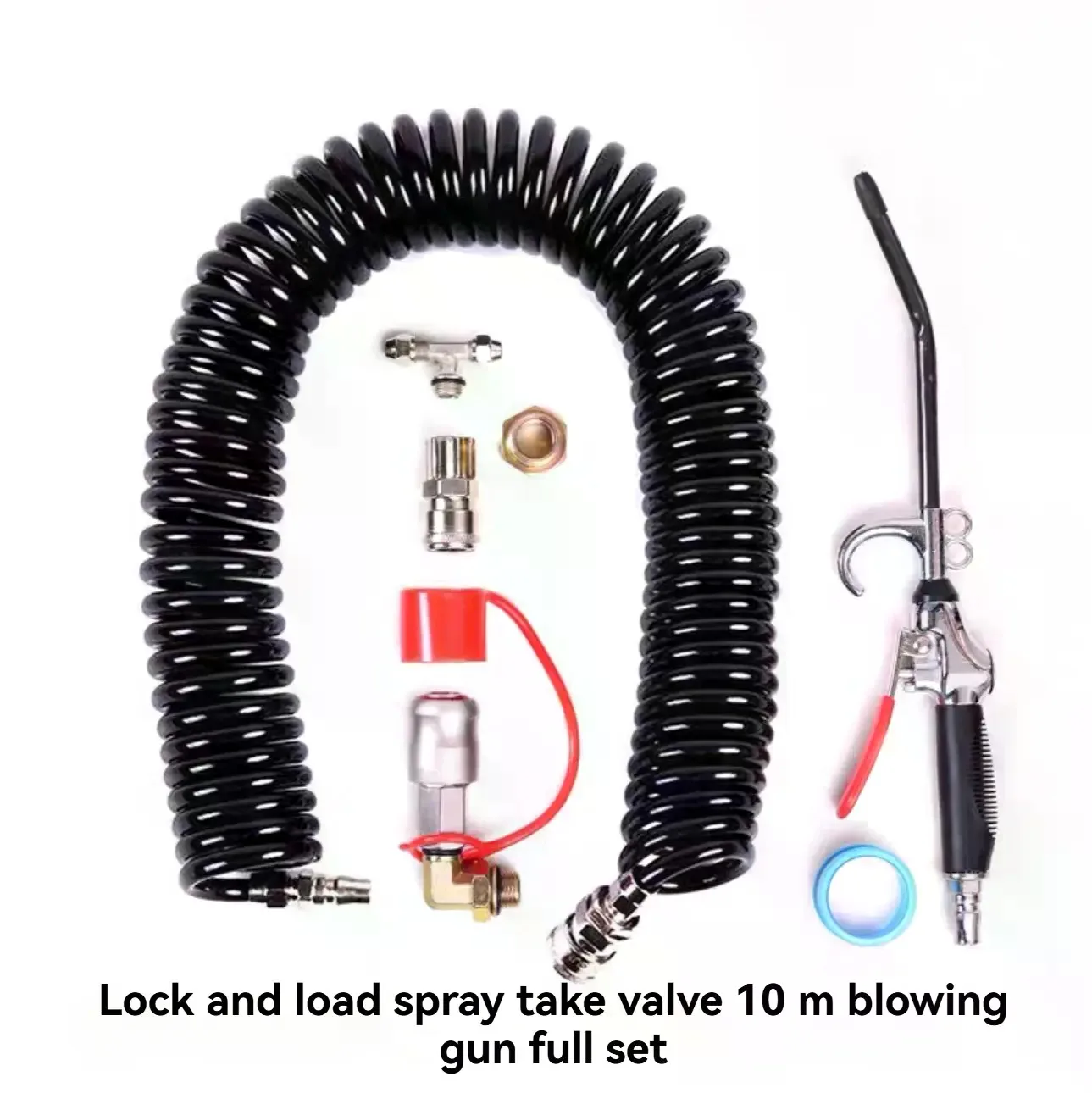 Trucker Must-Have Air Blow Gun Full Kit with 10m Hose & Air Take Valve