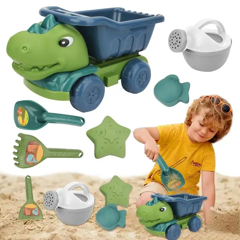 Sand Spielzeug Für Kinder Dinosaurier Muldenkipper Sandkasten Spielen Spielzeug Tragbare Sandkasten Spielzeug Für Kreative Spielen Sand Schloss Gebäude Kit Für