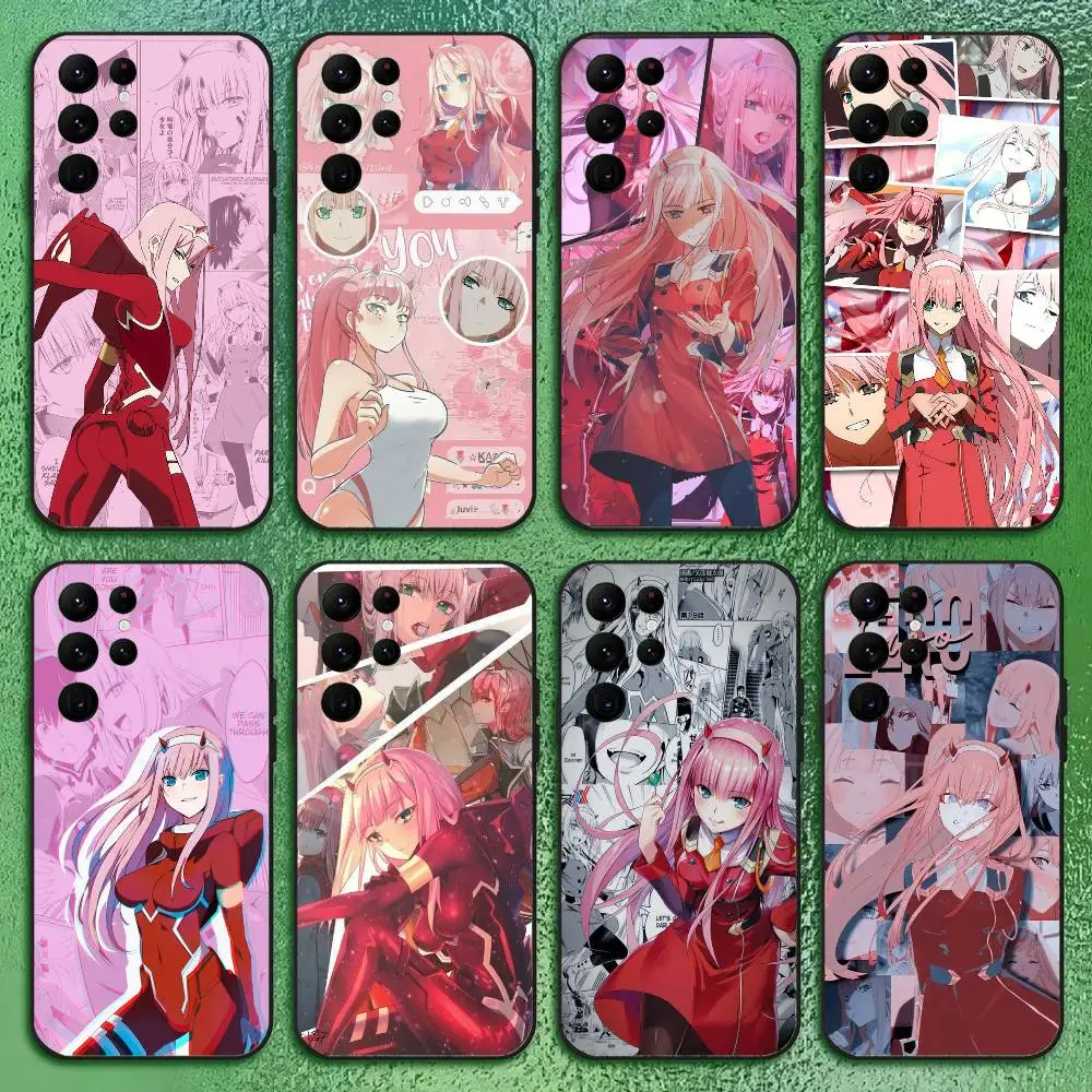 Z-Zero T-Two Anime Phone Case For Samsung S Series s21 s22 s23 s24 s25 FE Plus Classic versatile black soft shell
