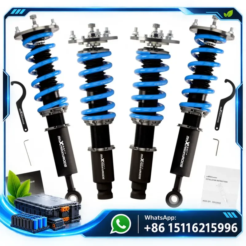 COT6 Damping Coilover Shocks & Springs for Eclipse 2.4L 1995 - 1999 D31A D32A D33A