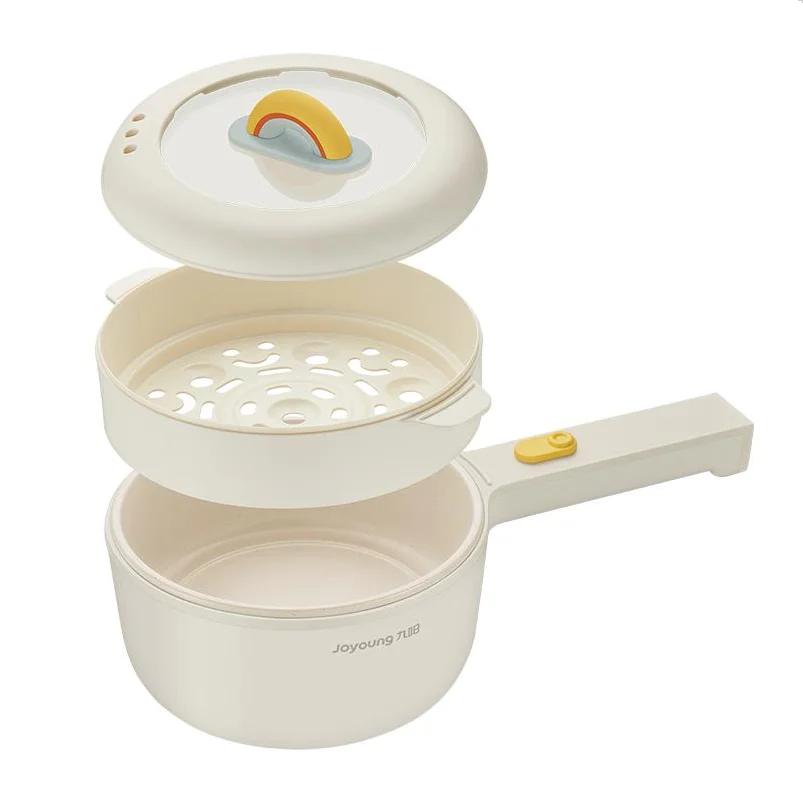 

220V Non-stick Electric Food Cooker 1.6L Frying Pan Pot Multicooker Electric Hot Pot Cooking Pot Machine With Steamer