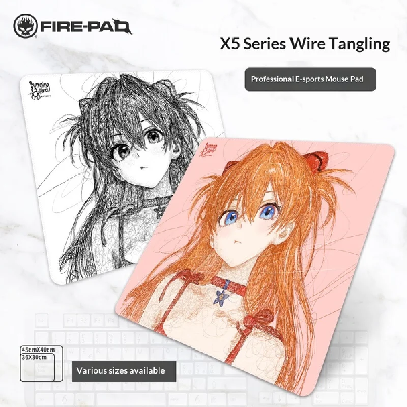 

Game Anime Mouse Pad X5 Asuka Scribble Style Fine Surface Pro Esports Mat For Fps Csgo Valorant Gamers Two Available Sizes Acg