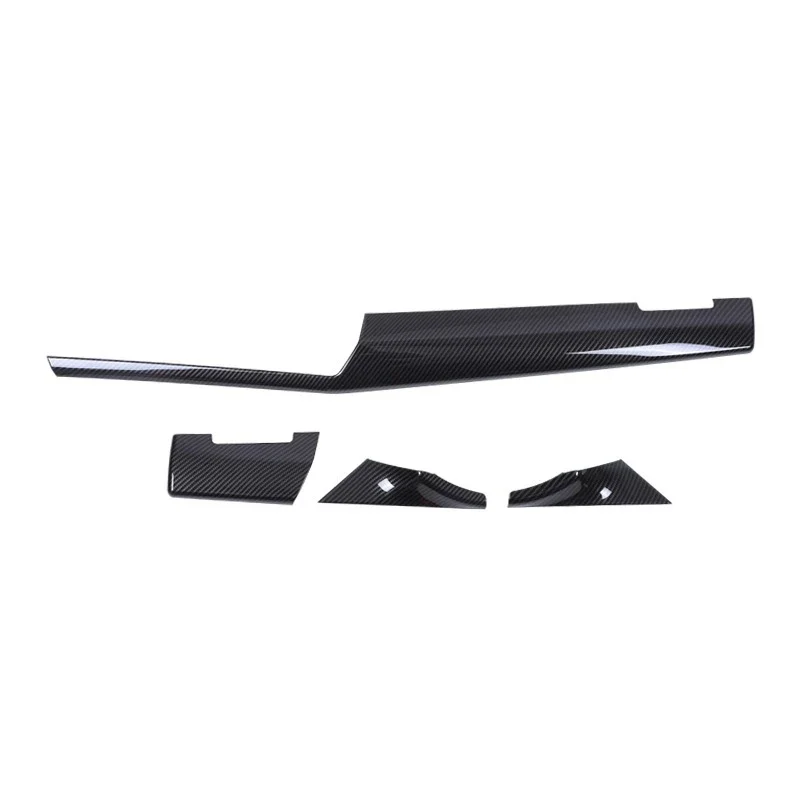 For BMW 5 Series I5 G60 2024 2025 Carbon Fiber Car Center Console Decoration Panel Decoration Stickers Car Interior Accessories view 6