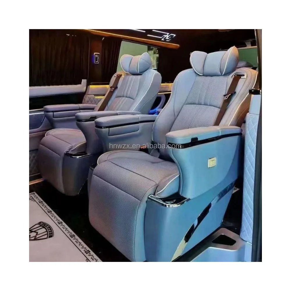 Modified Electric VIP Car Seat with Massage & Ventilation for Sprinter Van Vito Hiace Alphard W447 V Class Cars