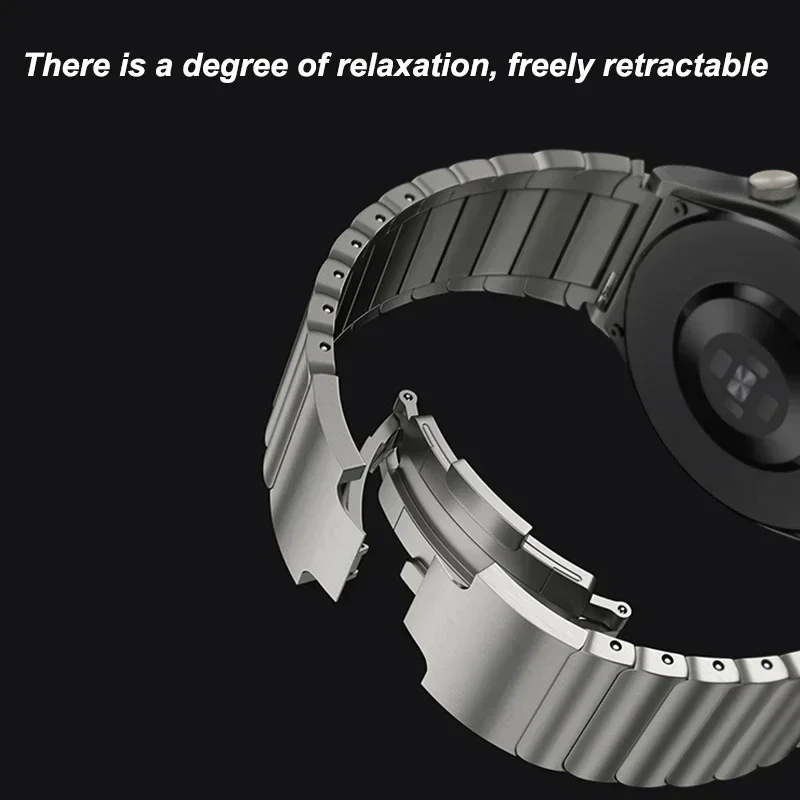 22 مللي متر سوار معدني لساعة هواوي 5 46 مللي متر حزام من الفولاذ المقاوم للصدأ سوار مريح ساعة هواوي 3 4 برو GT5 GT4-3-2-2e معصمه