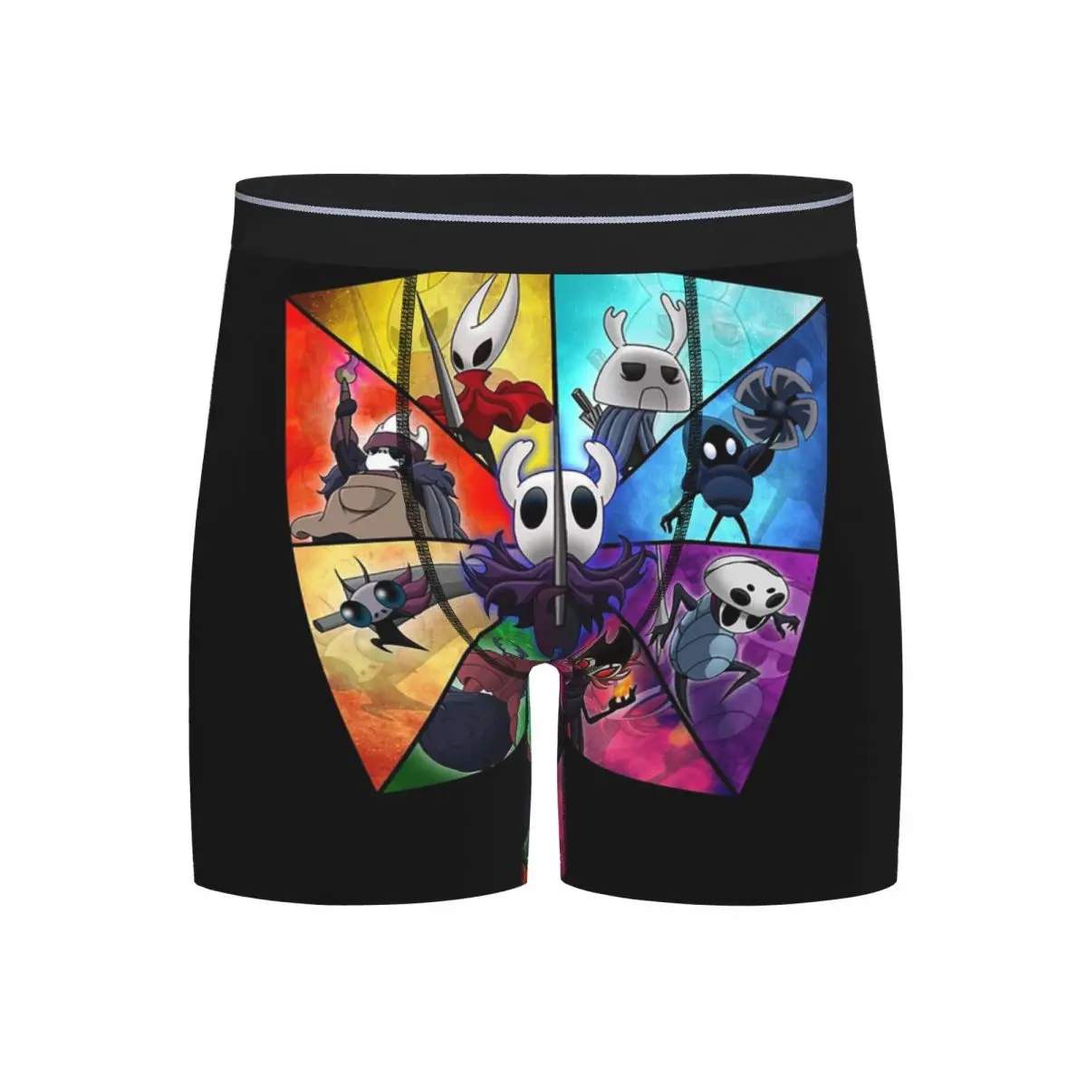 

Long Boxer Underpants Shorts Hollow Knight Panties Male Ventilate Underwear for Homme Man Boyfriend Gift