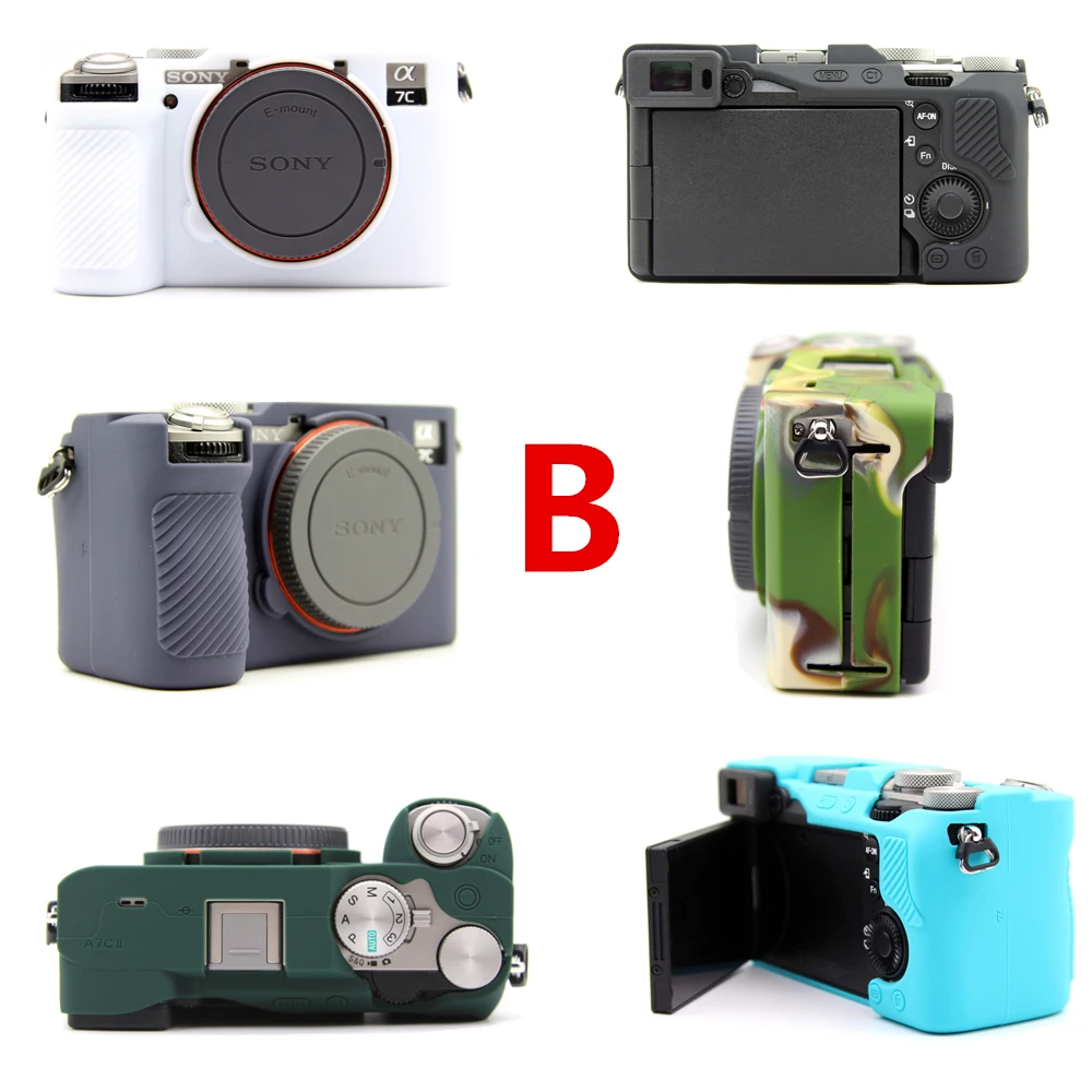 A7CII A7C2 Silicon Case Cover for Sony ILCE 7CM2 Alpha 7C II 7CR A7C II A7CR