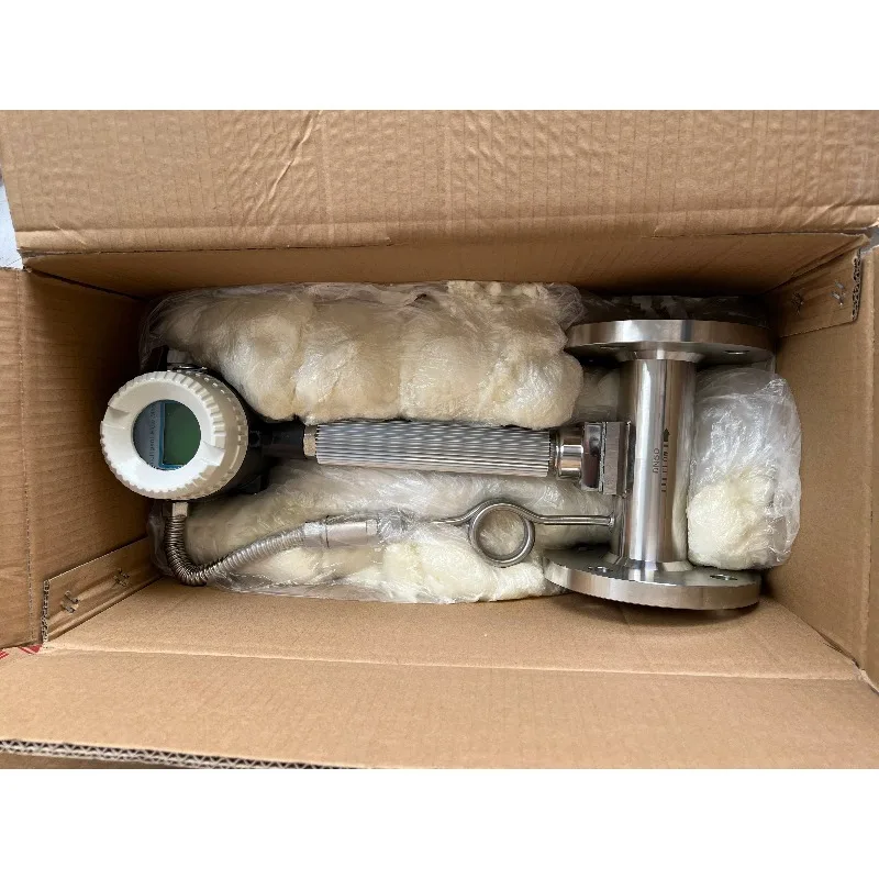 Steam Air Oxygen Nitrogen Biogas LPG Liquid Thermal Oil Vortex Flow Meter | 4-20mA RS485 304 Stainless Steel Flange Wafer Type