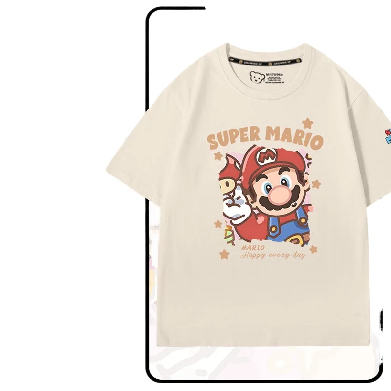 تي شيرت MINISO Super Mario Galaxy Princess Brigitte Game بأكمام قصيرة #2