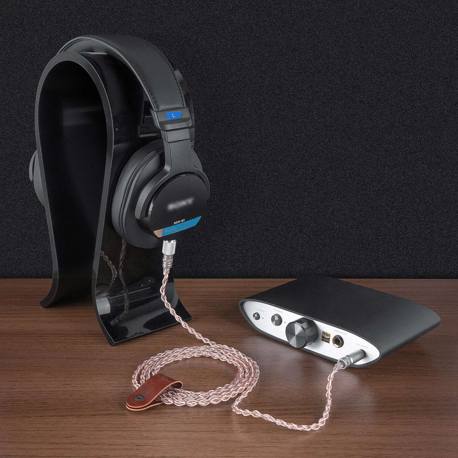 Geekria Silver-Plated Upgrade 4.4mm to 3.5mm Audio Cable