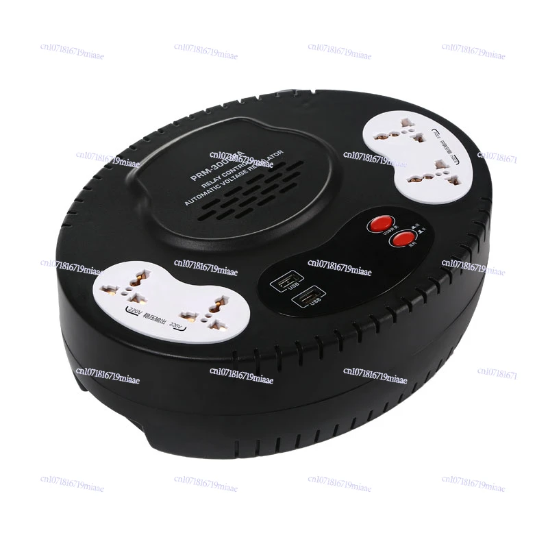 3000W high power regulator household 220v single phase air conditioner voltage regulator small power strip type 3kw5kw