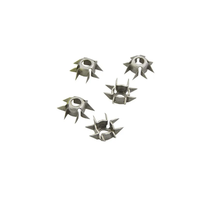 Judo Arrowhead 24pcs 8 Paw Broadhead ID 6.2mm 23Grain Arrow Tips with Black Storage Case for Bow Hunting Target Shooting