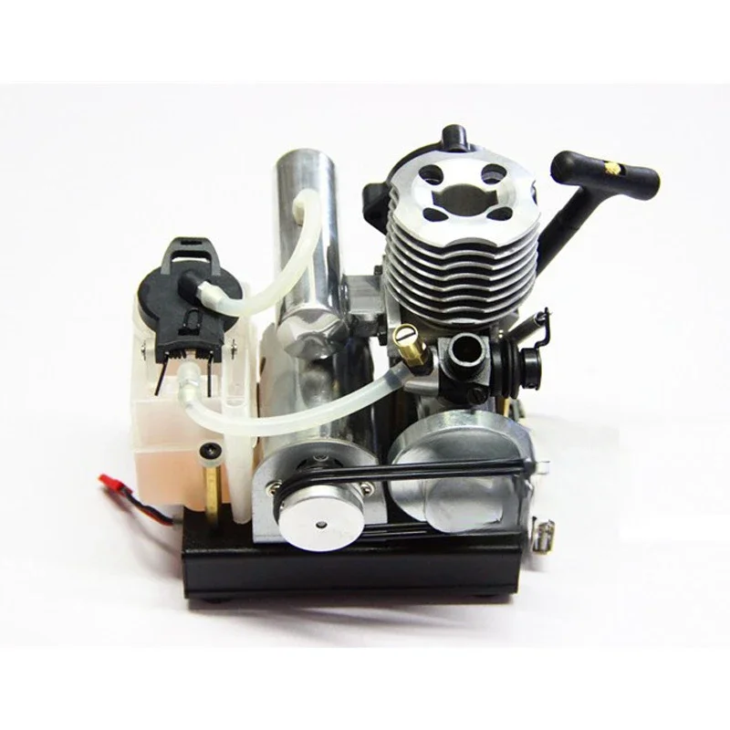 15-level methanol engine 12v mini hand-held starter generator DIY with mobile phone charging cooling fan modification