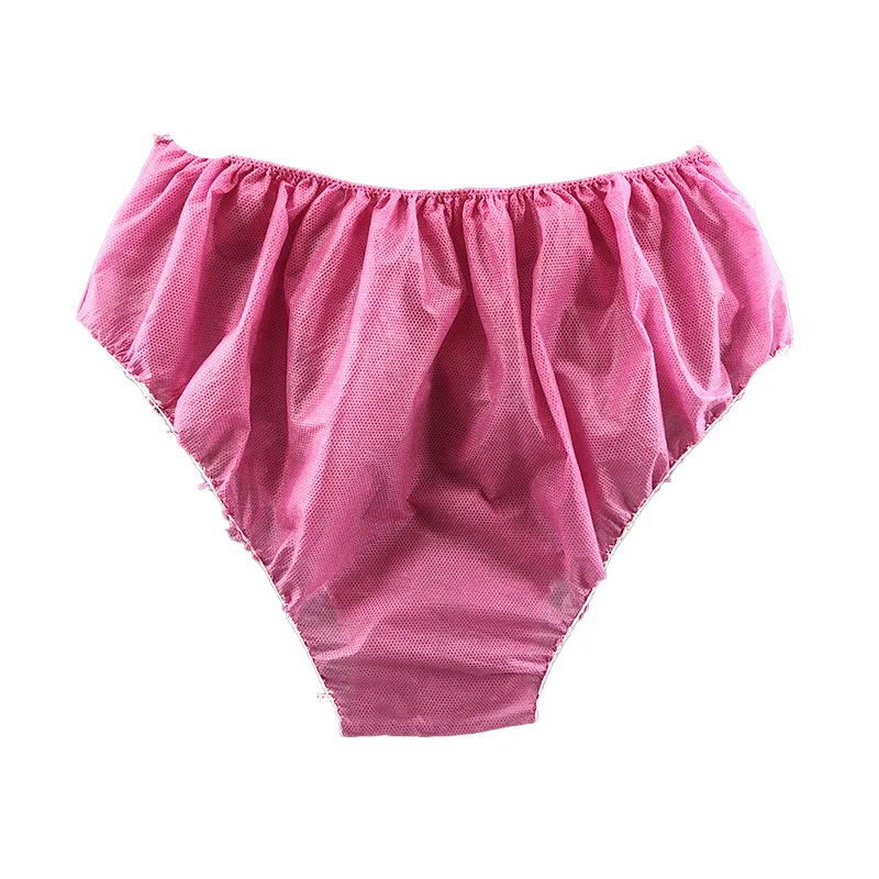 10 Teile/satz Frauen Non-woven Einweg Höschen Unterwäsche Briefs Set Für Spa Reise Schönheit Salon Schweiß Bad Einweg