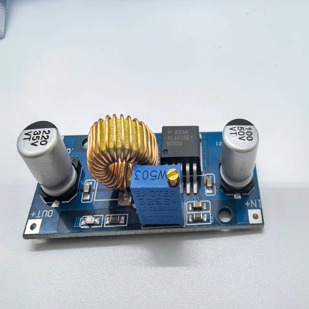 XL4015E1/XL4005E1 5A DC-DC Step Down Power Module, 4-38V Input Adjustable Output Buck Converter Module