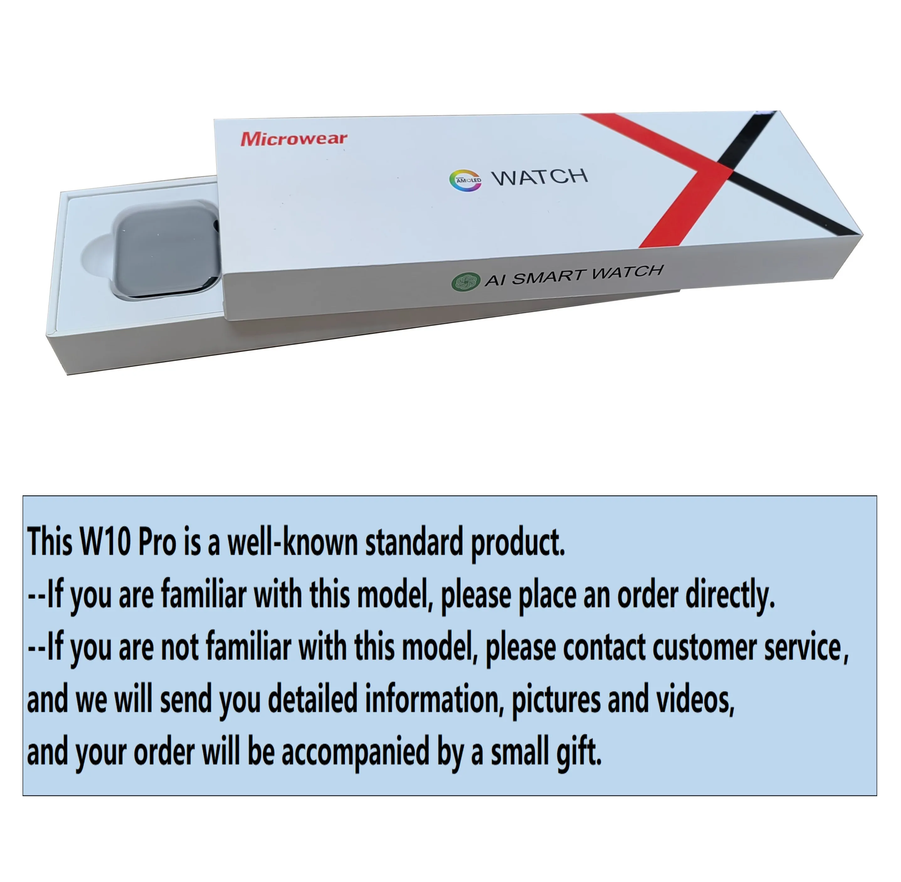 Garantia de autenticidade W10 Pro Reloj inteligente Smartwatch M-Active APP Microwear Marca W10P Relógio inteligente