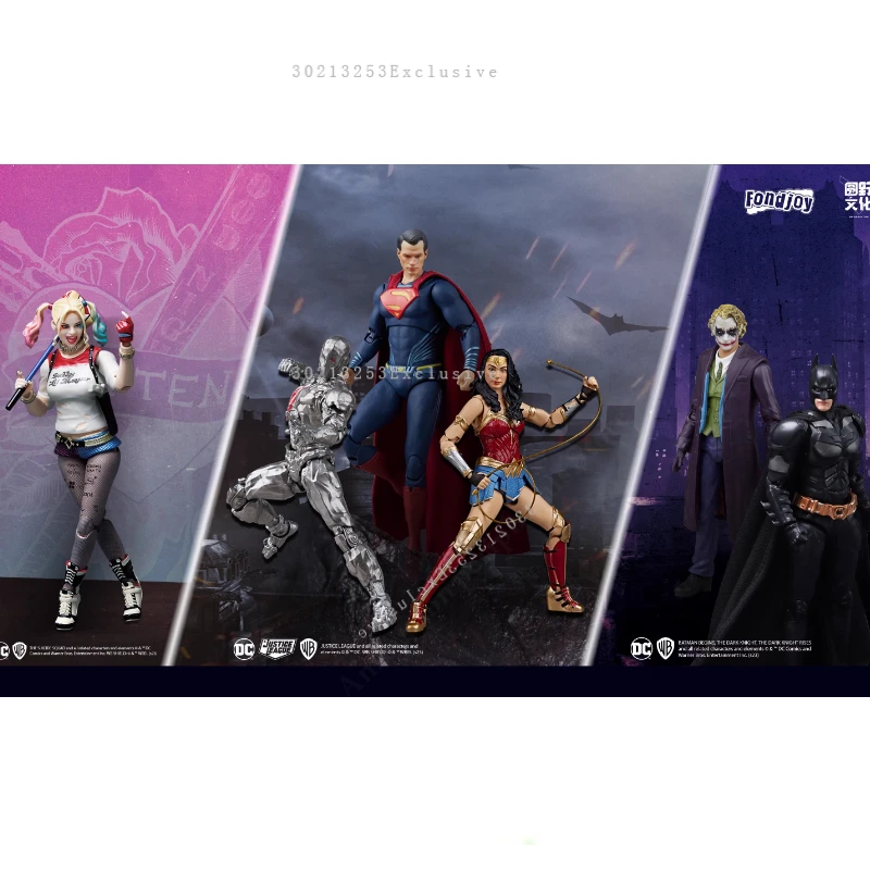 Auf Lager DC Flash Batman Superman Joker Harley Quinn Film figuren Action figuren sammeln Hobbys