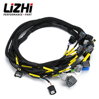 CNCH-OBD2-1 Tucked Engine Harness For 92-00 Honda Civic Integra B16 B18 D16 EK EG EM Engine Motor Wiring Harness FIC25