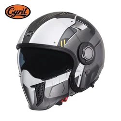 Modular Motorcycle Helmet Full Face Helmet Open Face Helmets Men helmet DOT ECE APPROVED CYRIL OP12A Capacete de Moto Masculino