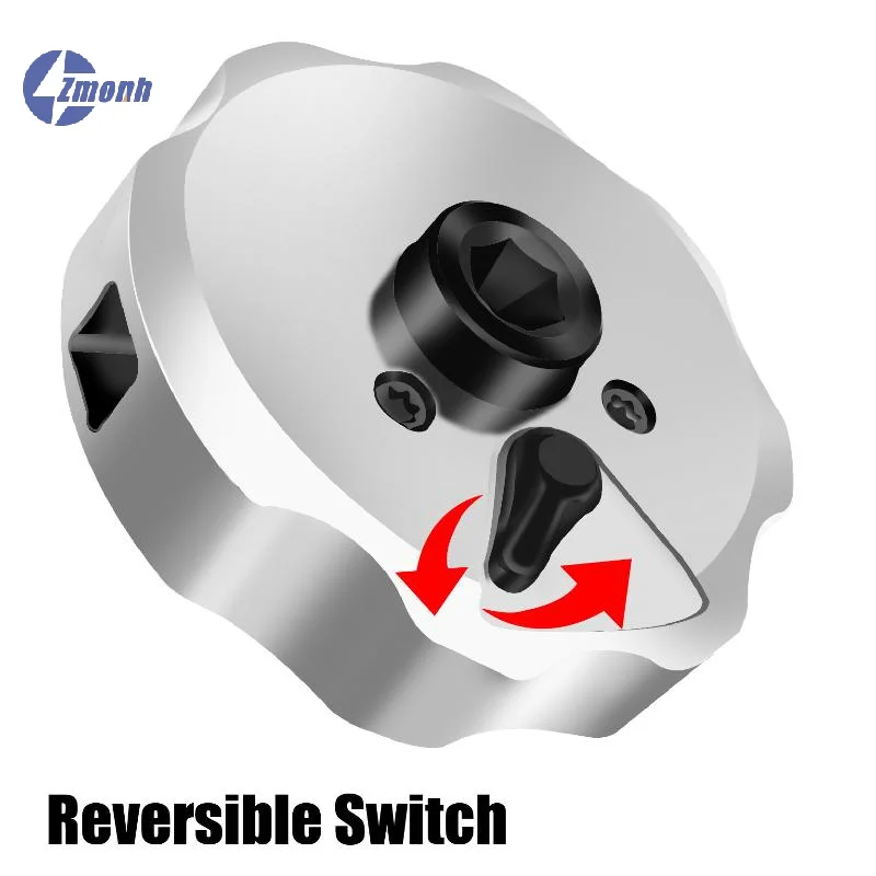 

New！Steel Portable Palm Mini Ratchet 3-in-1 Socket Screwdriver Hand Tool Ratchet Screw 1/4 Inch All-in-one Ratchet Wrench