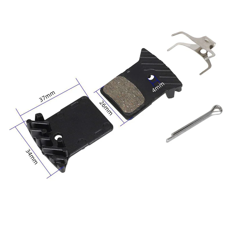 2X دراجة الفرامل الراتنج وسادة الطريق الجبلية منصات الدراجة ل DEORE XT SLX M8100/7100 R9150/8050/7100-N25R