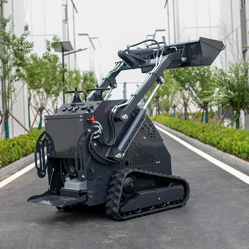 Small Skid Steer Loader, Micro Skid Steer Loader, Multifunctional Skid Steer Loader, Four-wheel Drive Shovel