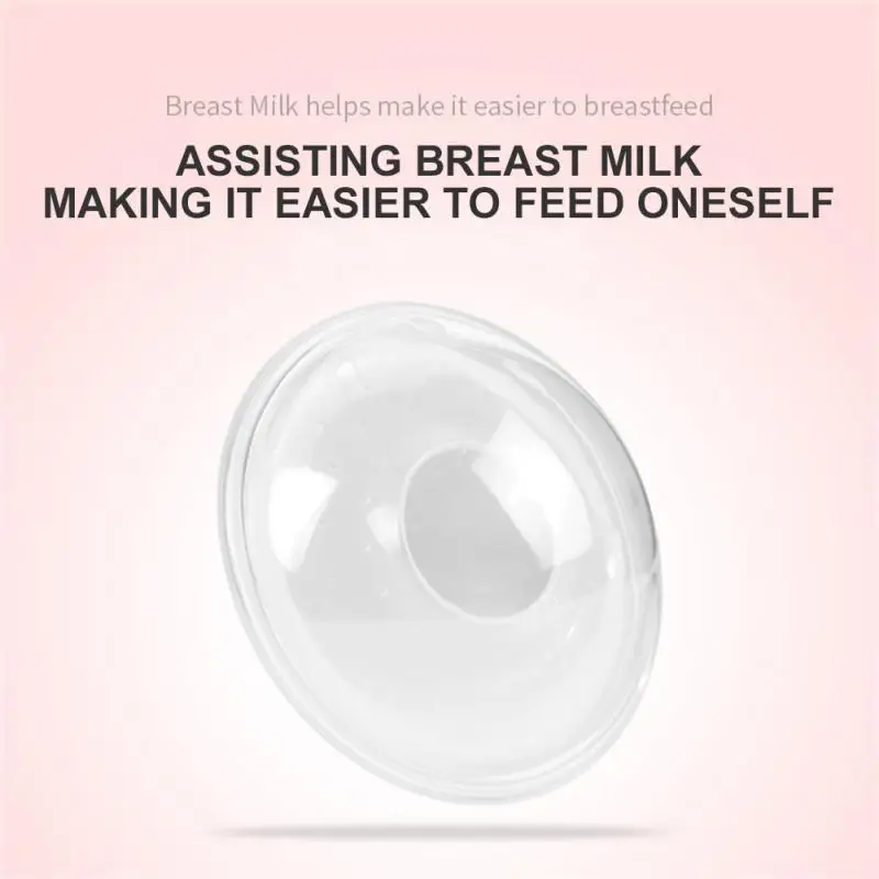 1~5PCS Silica Gel Portable Breast Milk Collector Postpartum Nipple Suction Container  Prevention Leakage Overflow Reusable