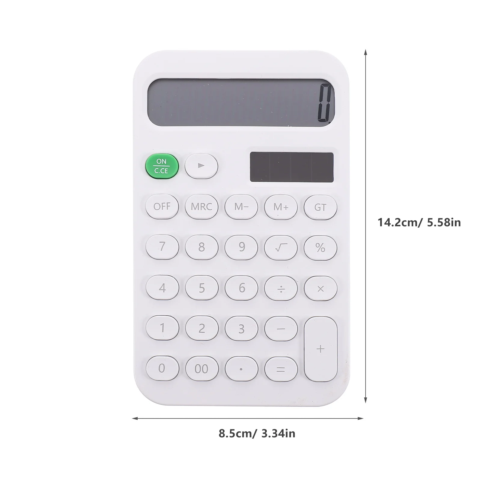 آلة حاسبة صغيرة على سطح الطاولة، رقم شاشة LCD محمولة للمنزل والمكتب، آلة حاسبة مكتبية بسيطة ومريحة