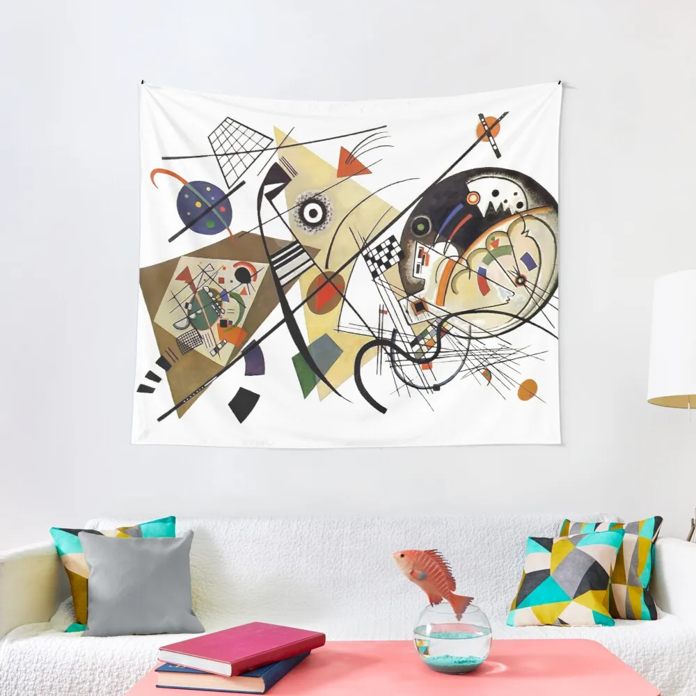 

Kandinsky Traverse Line, 1923 Tapestry Christmas Wall Tapestry Bedroom Accessories