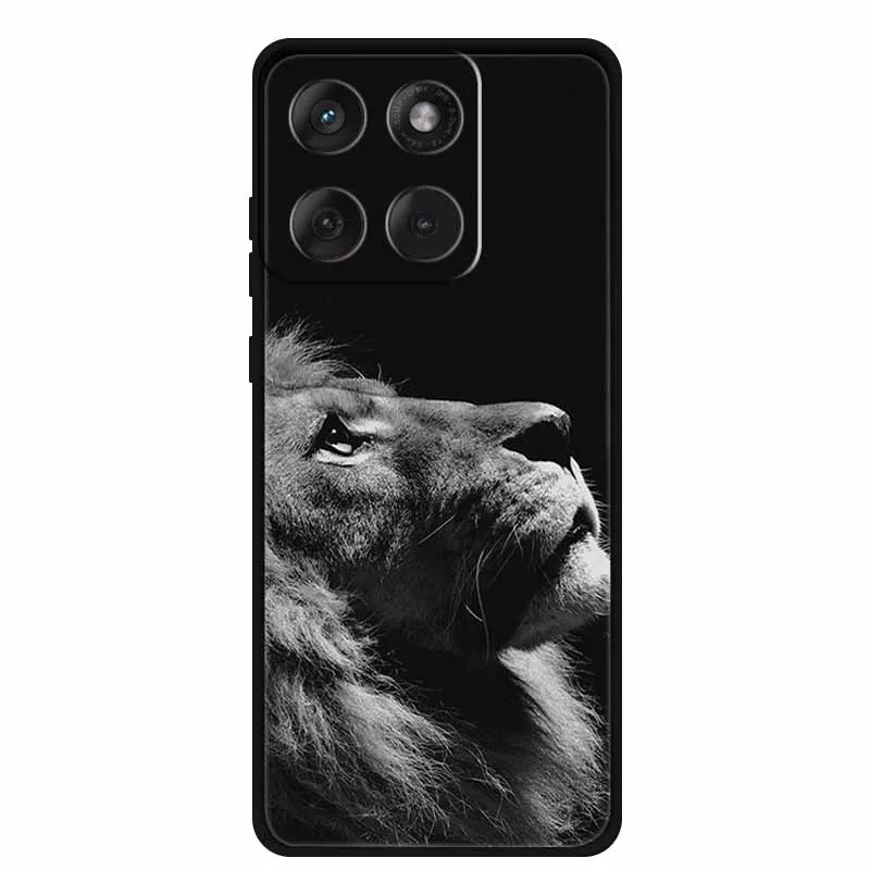 حافظة لهاتف موتورولا إيدج 60 60s 5G 60 برو غطاء هاتف أسود من السيليكون حافظات هاتف ناعمة لهاتف موتو إيدج 60 فيوجن شيلد كوكيه فوندا #5