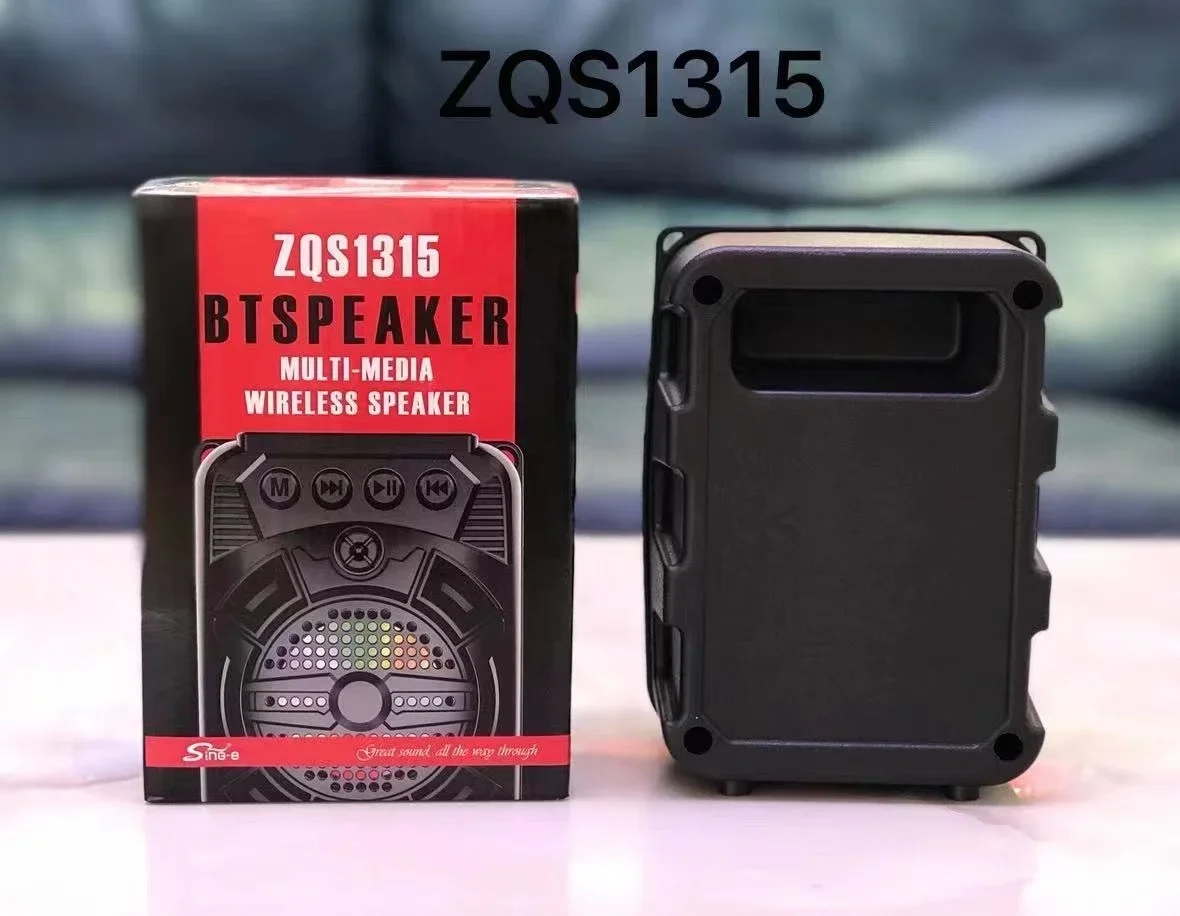 

ZQS1315 Portable Spker With Usb Wireless Cool Gadgets Stereos Loudspeaker Bt Airplay Speaker