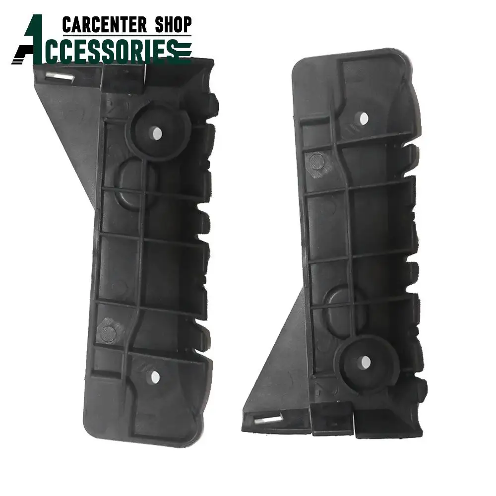 1Pair Front Left+Right Bumper Guide Mount Bracket Grille Retainer For Audi A4 B6 2001 2002 2003 2004 2005 8E0807227 8E0807228