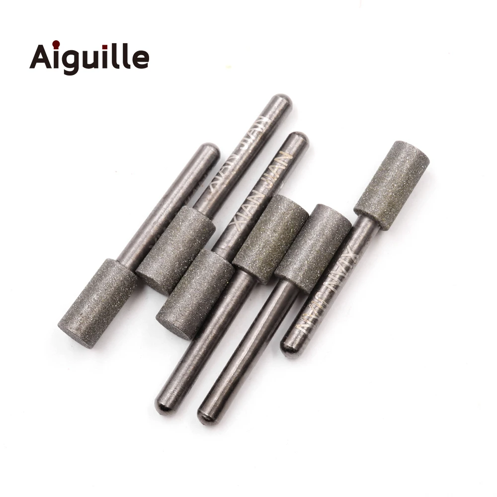 High Quality 150# Diamond Grinding Point 6mm-12mm Stone Grinding Point Diamond Polishing Burr Peeling Points