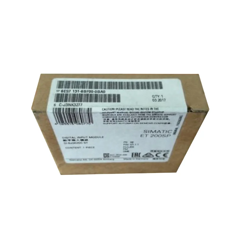 

New Original 6ES7131-6BF00-0BA0 6es71316bf000ba0 ET200 Digital Input Module Stock In Warehouse