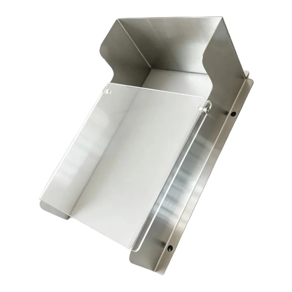 Sunshade Cover with Rain Guard for Outdoor Facial Recognition For access Control Terminals Stainless Steel 201