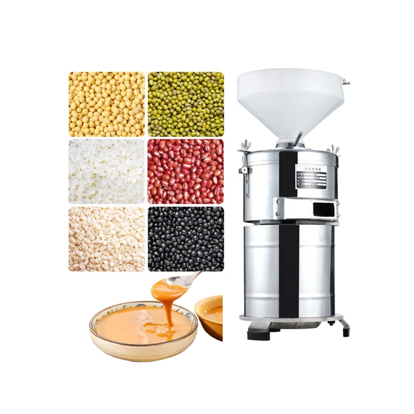 

Commercial Electric Stainless Steel Peanut Butter Making Machine Tahini Almond Colloid Mill for Sesame Paste Cashew Butters