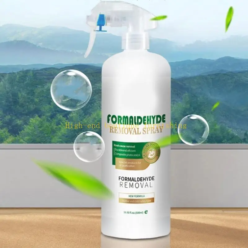L9NB Multi-purpose Formaldehyde Removal Cleaner Powerful Stain Removal for Home Interior Effective Cleaner