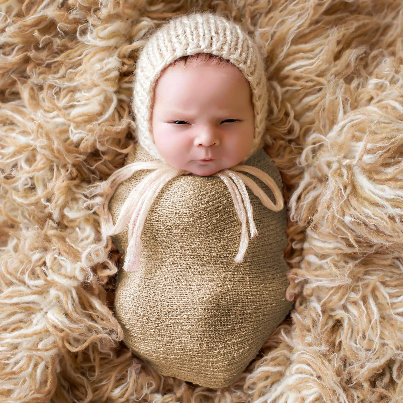 

1 Roll Baby Wraps Newborn Photography Swaddle Blanket Soft Cotton Elastic Stretchy Baby Photo Props Comfortable Skin Friendly