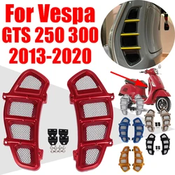 For VESPA GTS 250 300 GTS300 GTS250 2013 - 2020 Accessories Left Right Radiator Guard Grille Bezel Protective Cover Protector
