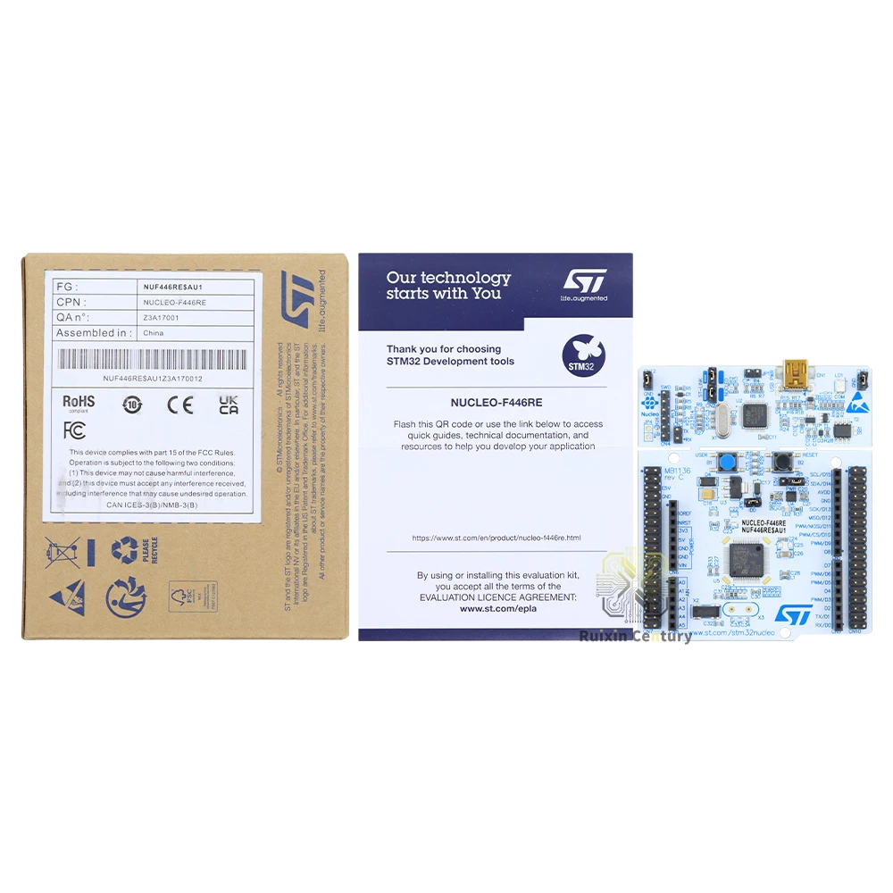 FOR STMicroelectronics NUCLEO-F103RB STM32 Nucleo-64 Board STM32F103RBT6 Cortex-M3 72MHz 128KB Flash 20KB SRAM