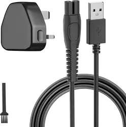 5V Charger for Philips One Blade QP2724/ QP2734/ QP2834/ QP4530/ QP1924/ S7887/ MG5910/ MG7910/X3001 Electric Trimmer and Shaver
