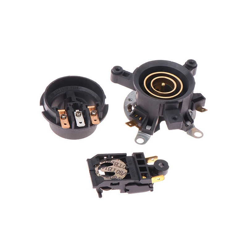 (Ce14)3pcs/set Electric Kettle Accessories Base Thermostat Temperature Switch Connector Coupler Socket Household Acessories