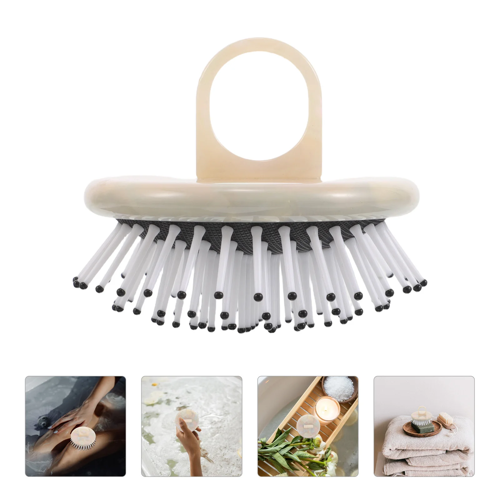 

Massage Comb with Acetate Finish Ergonomic Structure for Smooth Teeth Combing Experience Scalp Soother for Unisex Hair